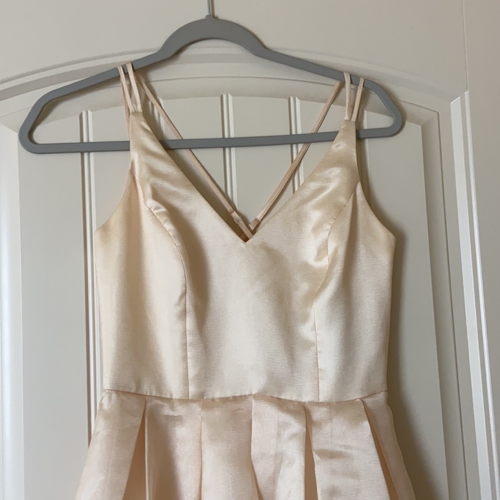 Champagne Prom Dress - Picture 2 of 5